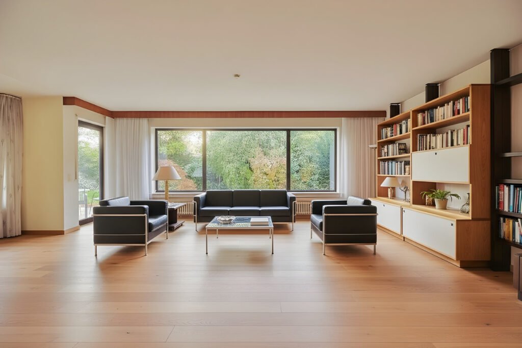 Einfamilienhaus in Bad Vilbel Wohnzimmer Einrichtungsbeispiel